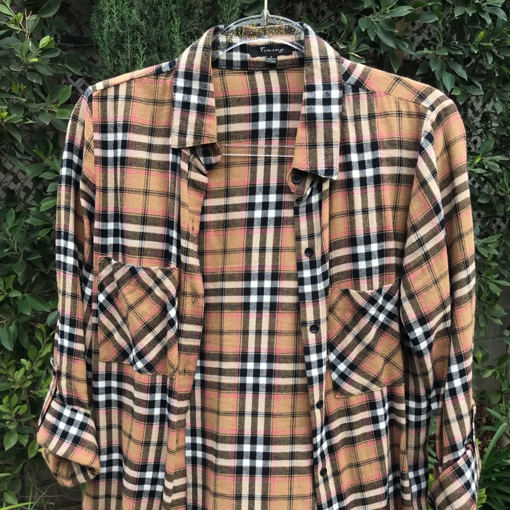 Multi color flannel